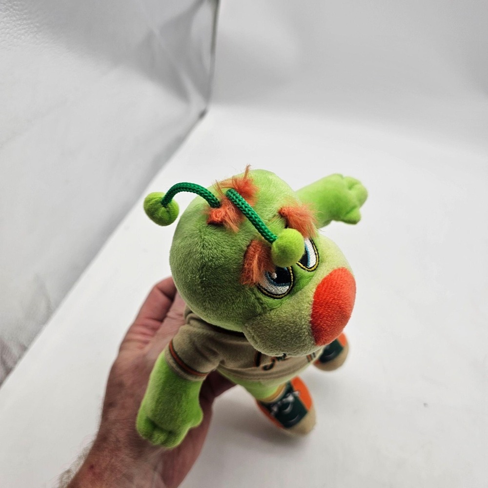 Greensboro Grasshoppers Plush One Size Green MILB Baseball Forever Collectibles - Picture 3 of 10